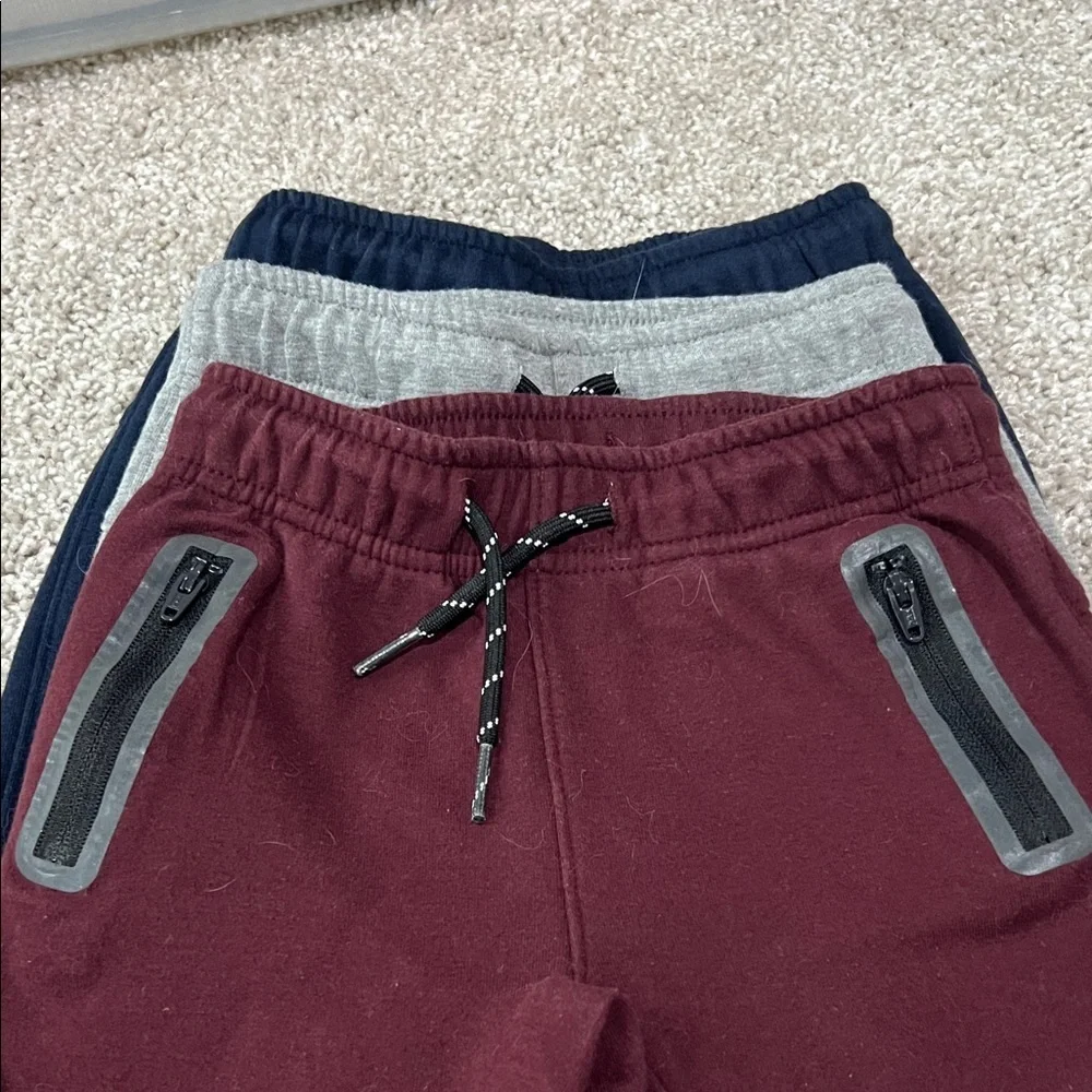 Old Navy Kids Joggers - Burgundy, Gray, and Navy